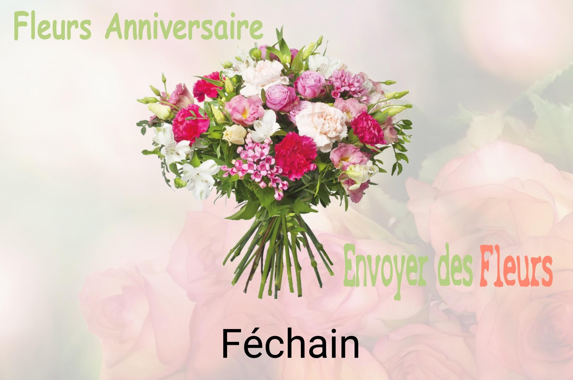 Bouquet de fleurs d’anniversaire livré à Féchain